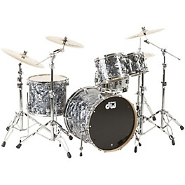 DW SSC Collector's Series 4-Piece Shell Pac... DW SSC Collector's Series 4-Piece Shell Pack Gray Marine Pearl Chrome Hardware