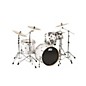 DW SSC Collectors Series 4-Piece Finish Ply Shell Pack With 22" Bass Drum Satin White Twisted Chrome Hardware