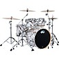 DW SSC Collectors Series 4-Piece Satin Oil Shell Pack With 22" Bass Drum White Glass Contrail Finish Ply thumbnail