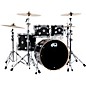 DW SSC Collectors Series 4-Piece Finish Ply Shell Pack With 22" Bass Drum Ebony Satin Oil thumbnail