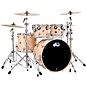 DW SSC Collectors Series 4-Piece Finish Ply Shell Pack With 22" Bass Drum Natural Satin Oil thumbnail