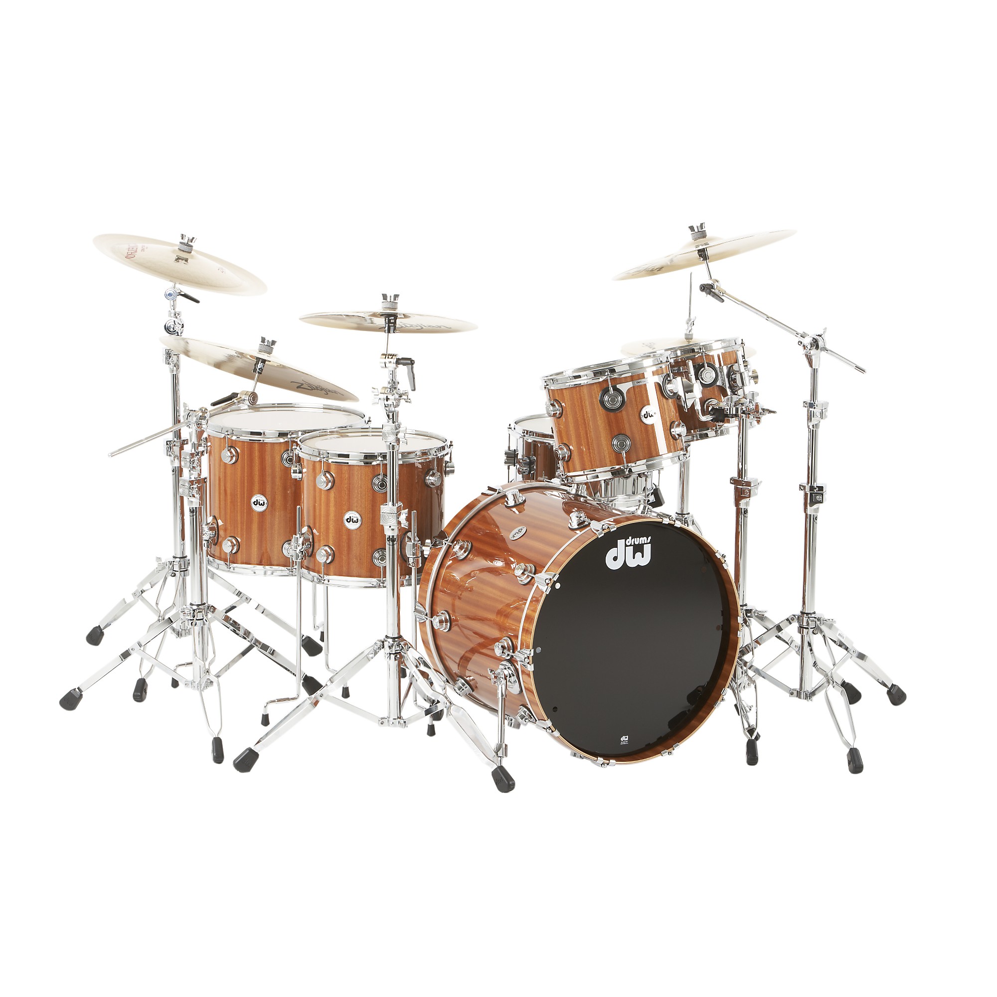 DW Collector's Series 5-Piece Lacquer Custom Shell Pack Mahogany