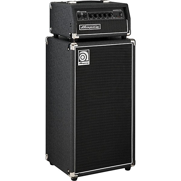 Ampeg Micro-CL 100W 2x10 Mini Bass Stack Black | Guitar Center