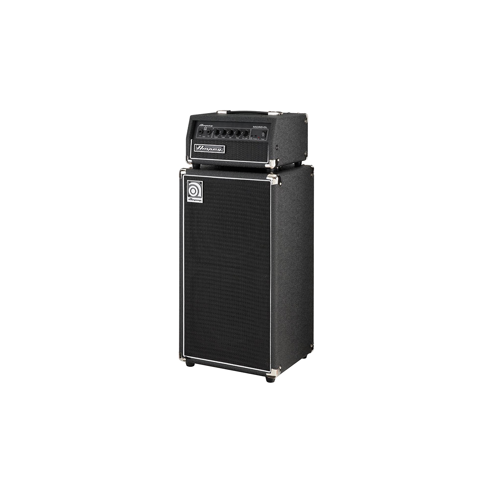 Ampeg Micro-CL 100W 2x10 Mini Bass Stack Black | Guitar Center