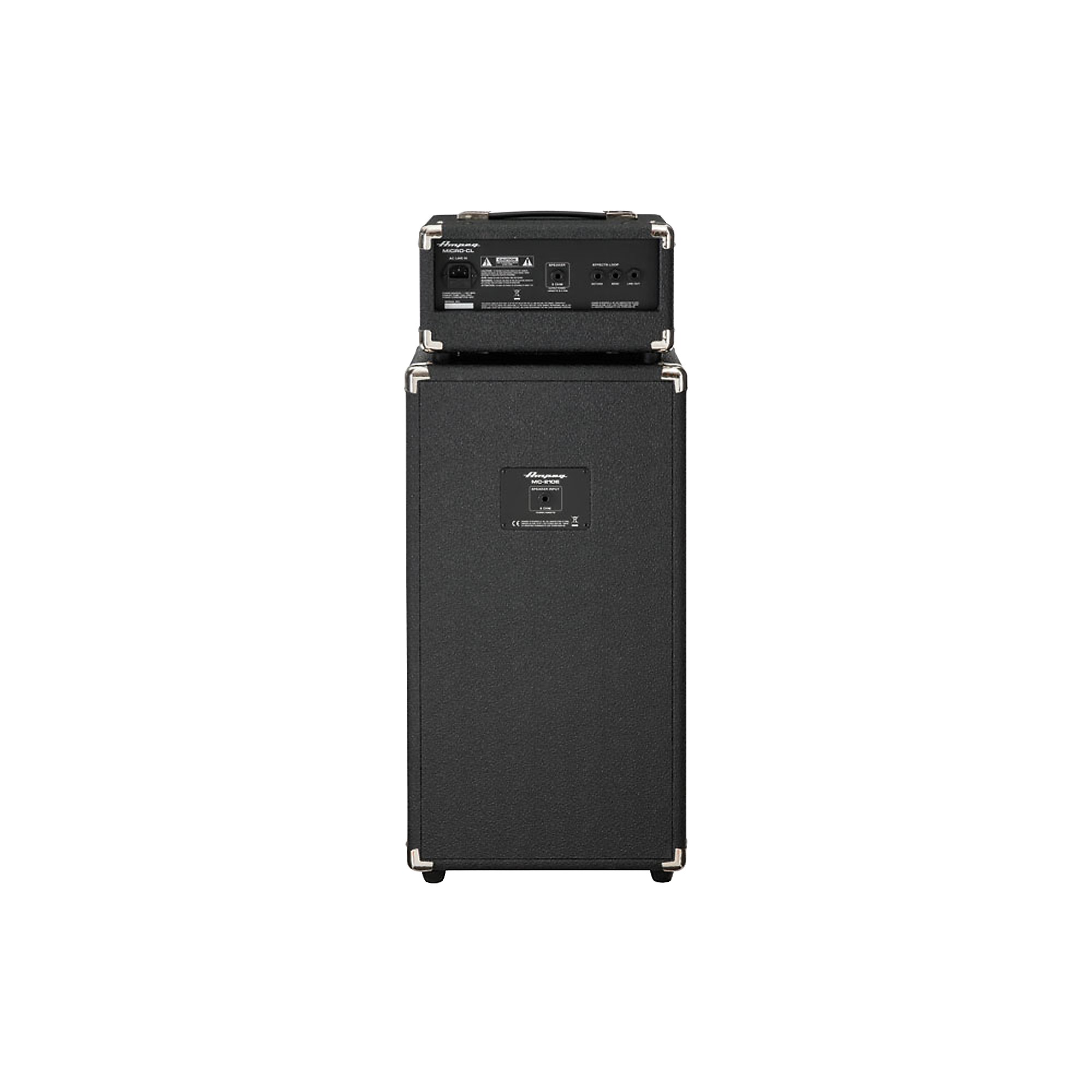 Ampeg Micro-CL 100W 2x10 Mini Bass Stack Black | Guitar Center