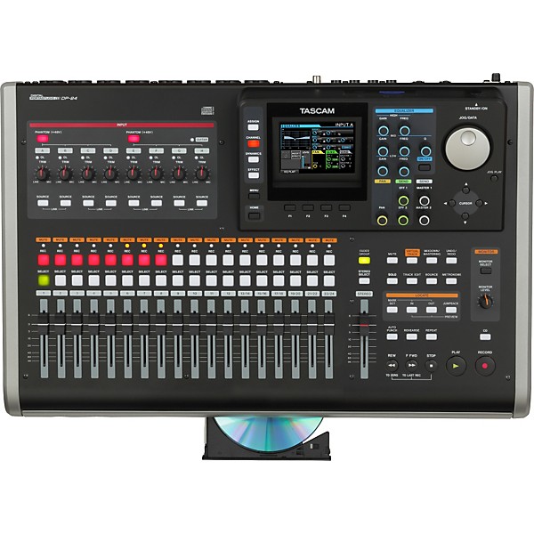 Open Box TASCAM DP-24 24-Track Digital Portastudio Level 1