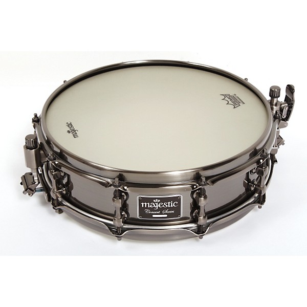 Majestic Concert Black Snare Drum Aluminum 14x4