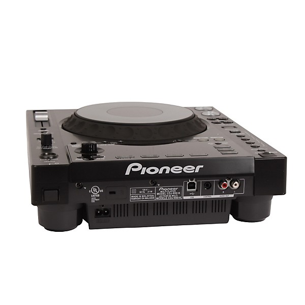 Open Box Pioneer DJ CDJ-850 Digital Multi Player (Black) Level 2 Black,  Multi format playback 888365480084