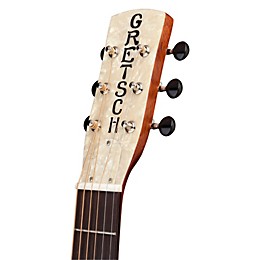 Open Box Gretsch Guitars Root Series G9201 Honeydipper Metal Round Neck Resonator Level 2 Nickel Plated Brass Body 190839141415