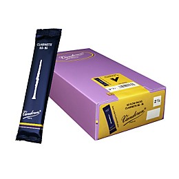 Vandoren Bb Clarinet Traditional Reed Box of 50 2.5 Box of 50