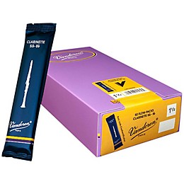 Vandoren Bb Clarinet Traditional Reed Box of 50 1.5 Box of 50