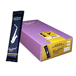 Vandoren Alto Sax Traditional Reed Box of 50 3.5 Box of 50