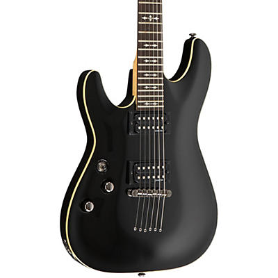 Schecter Guitar Research Omen-6 Left-Handed Electric Guitar Black for sale