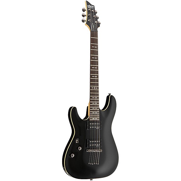 Schecter Guitar Research Omen-6 Left-Handed Electric Guitar Black