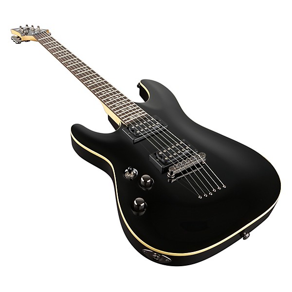 Schecter Guitar Research Omen-6 Left-Handed Electric Guitar Black
