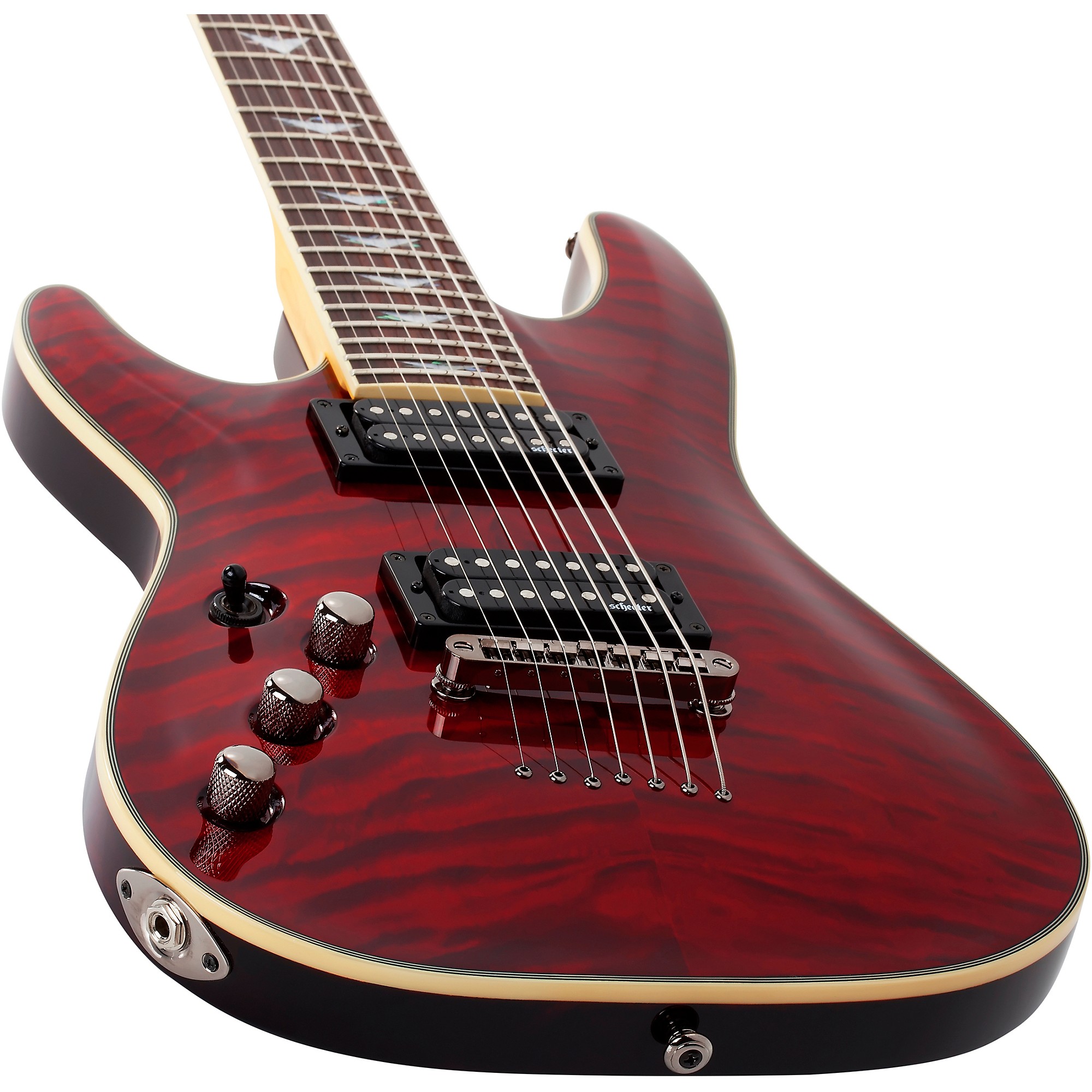 Schecter Guitar Research Omen Extreme-7 Left-Handed Electric 