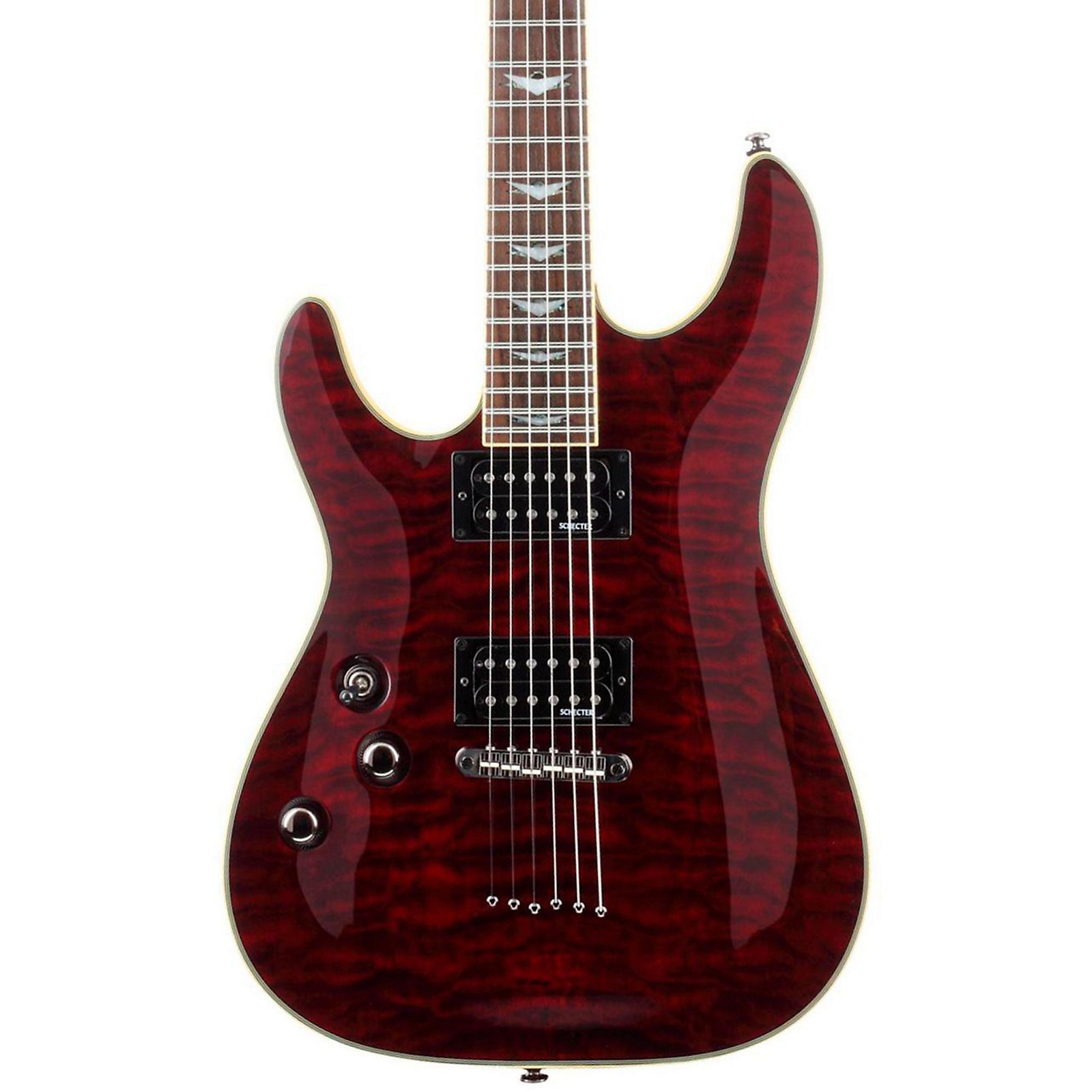 schecter omen 6 left handed