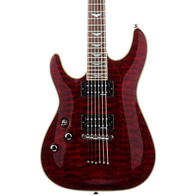 Schecter Guitar Research Omen Extreme-6 Left-Handed Electric Guitar Black Cherry for sale