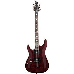 Open Box Schecter Guitar Research Omen Extreme-6 Left-Handed Electric Guitar Level 2 Black Cherry 190839072498