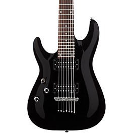 Schecter Guitar Research OMEN-7 Left-Handed Electric Guitar Black