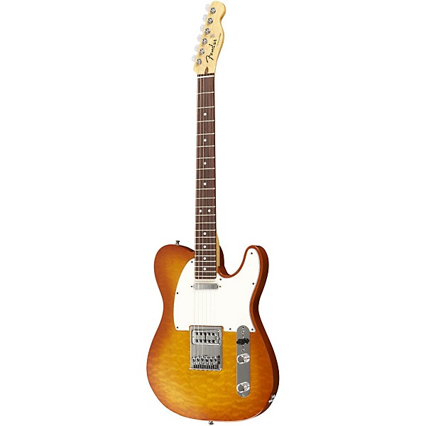 Fender Custom Shop Limited Bent Top Telecaster Electric Guitar Honey Burst Rosewood Fingerboard