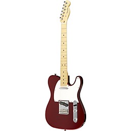 Fender American Standard Telecaster Electric Guitar with Maple Fingerboard Mystic Red Maple Fretboard