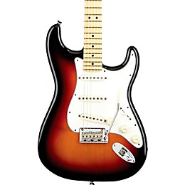 Open Box Fender American Standard Stratocaster Electric Guitar Level 2 Sienna Sunburst, Maple Fingerboard 190839060532