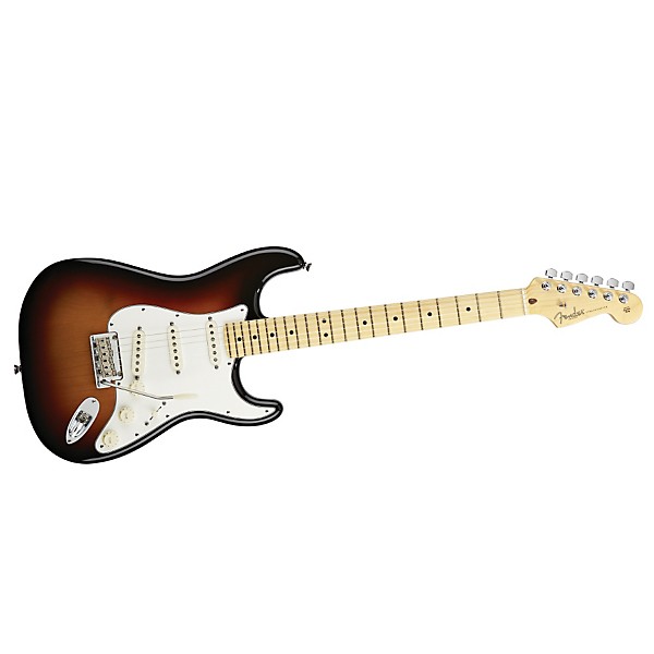 Open Box Fender American Standard Stratocaster Electric Guitar Level 2 Sienna Sunburst, Maple Fingerboard 190839060532