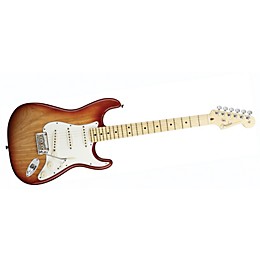 Fender American Standard Stratocaster Electric Guitar with Maple Fingerboard Sienna Sunburst Maple Fingerboard