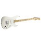 Fender American Standard Stratocaster Electric Guitar with Maple Fingerboard Olympic White Maple Fingerboard