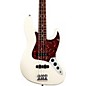 Open Box Fender American Standard Jazz Bass Level 1 Olympic White Rosewood Fingerboard thumbnail