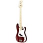 Fender American Standard Precision Bass with Maple Fingerboard Mystic Red Maple