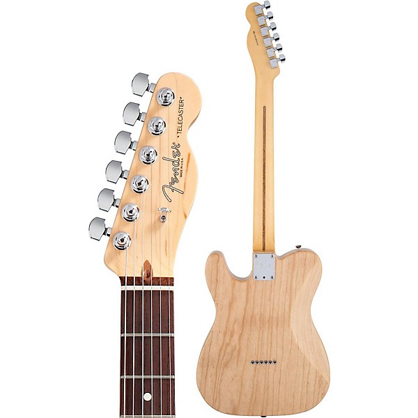 Fender American Standard Telecaster Electric Guitar with Rosewood Fingerboard Natural Rosewood Fingerboard