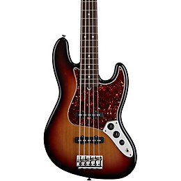 Fender American Standard Jazz Bass V 3-Color Sunburst Rosewood Fingerboard
