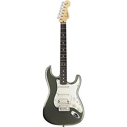 Fender American Standard Stratocaster HSS Electric Guitar with Rosewood Fretboard Jade Pearl Metallic Rosewood Fingerboard