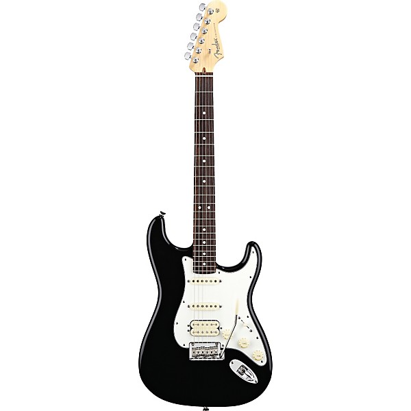 Fender American Standard Stratocaster HSS Electric Guitar with Rosewood Fretboard Black Rosewood Fingerboard