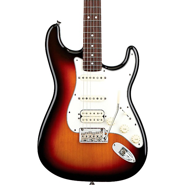 Fender American Standard Stratocaster HSS Electric Guitar with Rosewood Fretboard 3-Color Sunburst Rosewood Fingerboard