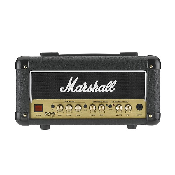 Marshall DSL-1  (美品) Marshall] DSL1HRV All tube head amp Gold Piping & Plexi Log