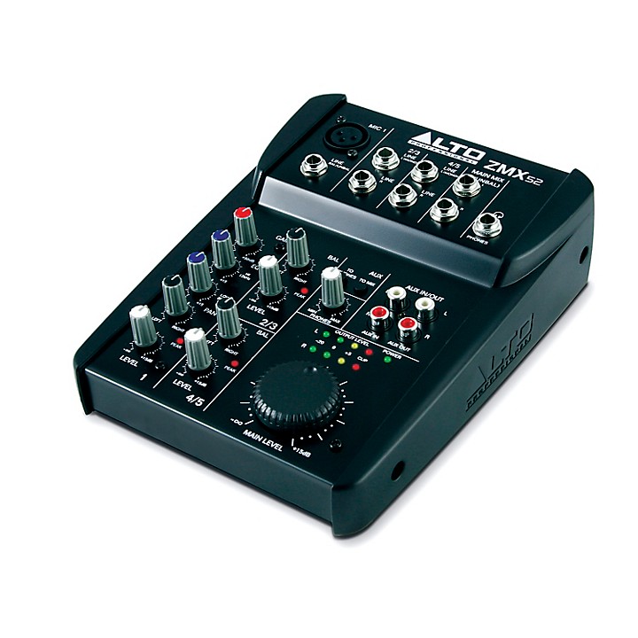 Alto Zephyr Series ZMX52 5-Channel Compact Mixer | Guitar Center