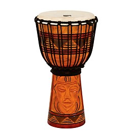 Toca Origins Djembe African Mask 8 in. Toca Origins Djembe Tribal Mask 8 in. Style