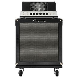 Ampeg Limited Edition All-Tube Heritage B-15 30W Bass Flip-Top Combo Amp Black Diamond Tolex