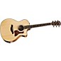 Taylor 114ce-L Sapele/Spruce Grand Auditorium Left-Handed Acoustic-Electric Guitar Natural thumbnail