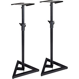 Proline PL6000P Adjustable Studio Monitor Stand - Pair Black