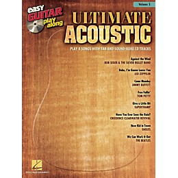 Hal Leonard Ultimate Acoustic Easy Guitar Play-Along Volume 5 Book/CD