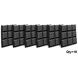 Auralex 2" SonoFlat 2'x2'x2" Panels 16-Pack Burgundy Auralex 2" SonoFlat 2'x2'x2" Panels 16-Pack Charcoal