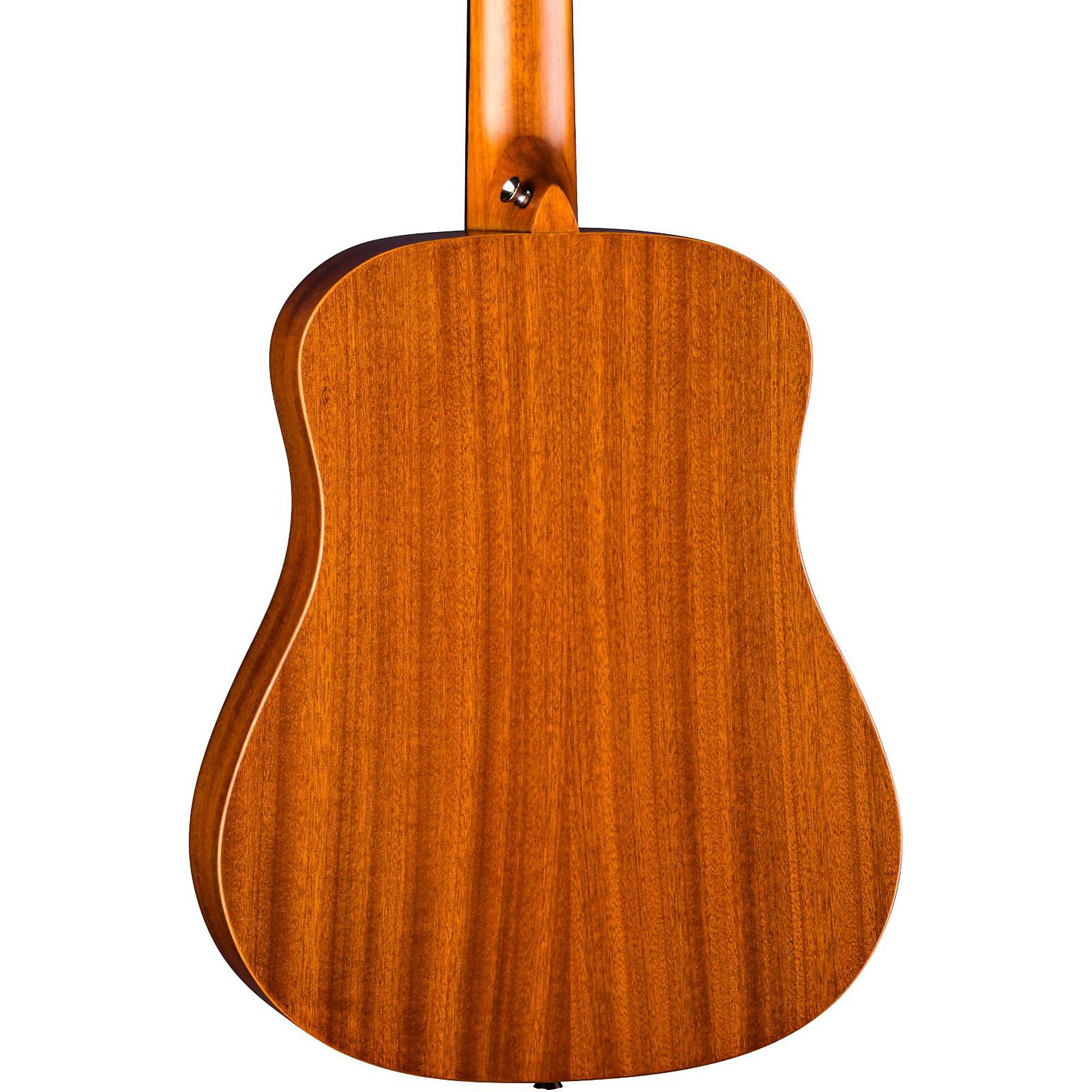 Luna Safari Tattoo 3/4 Size Travel Guitar Satin Mahogany | Guitar