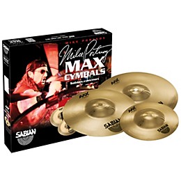 SABIAN AAX Max Splash Cymbal Set Brilliant Finish 7 in., 9 in., 11 in. Brilliant