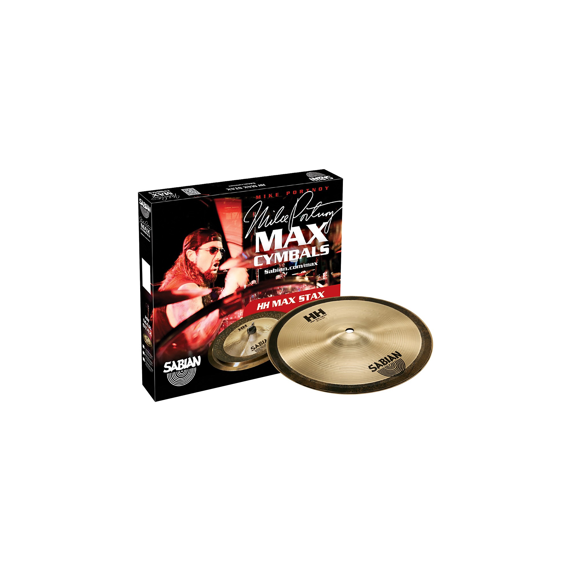SABIAN HH Mid Max Stax Cymbal Pack 10 in. Kang, 10 in. Crash 