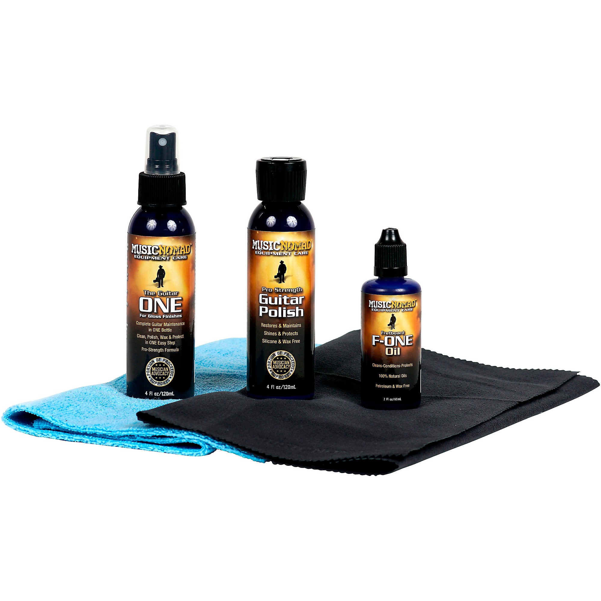 Music Nomad Total Fretboard Care Kit 4-Pce