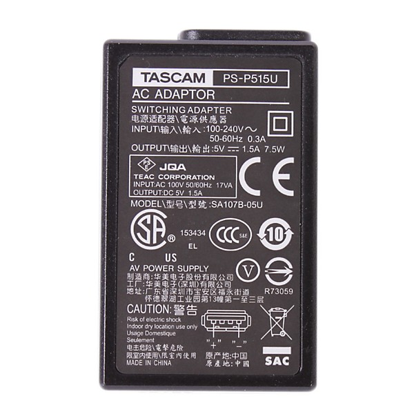 TASCAM PS-P515U AC Adapter